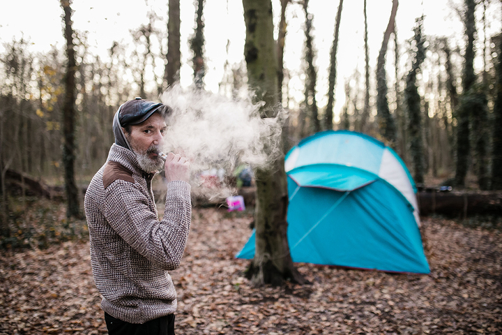 Vivre dans les bois en période de pandémie