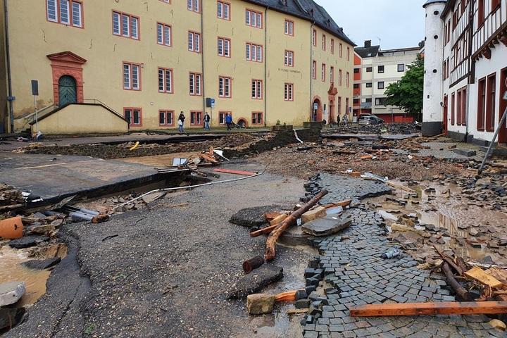 «<small class="fine d-inline"> </small>Tout a été détruit<small class="fine d-inline"> </small>» : la désolation en Allemagne après les inondations