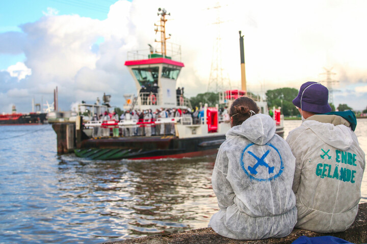 En Allemagne, au cœur du blocage d'un terminal gazier
