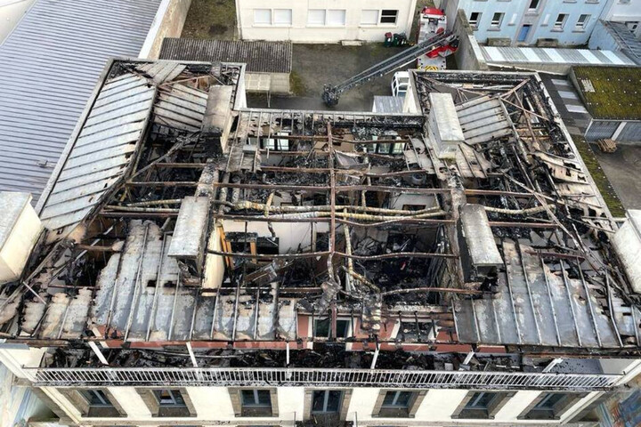 Incendie à l'<span class="caps">OFB</span> de Brest : l'enquête classée sans suite