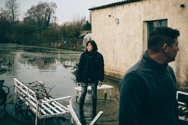 La pollution, autre fléau des habitants inondés du Pas-de-Calais