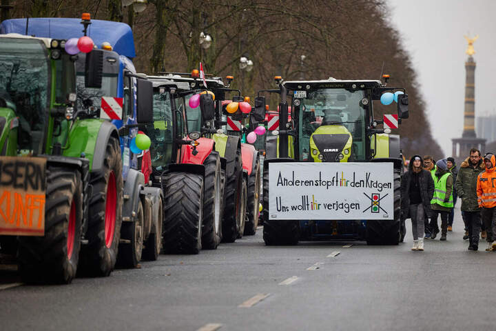 Les agriculteurs allemands vent debout contre la taxe sur le diesel