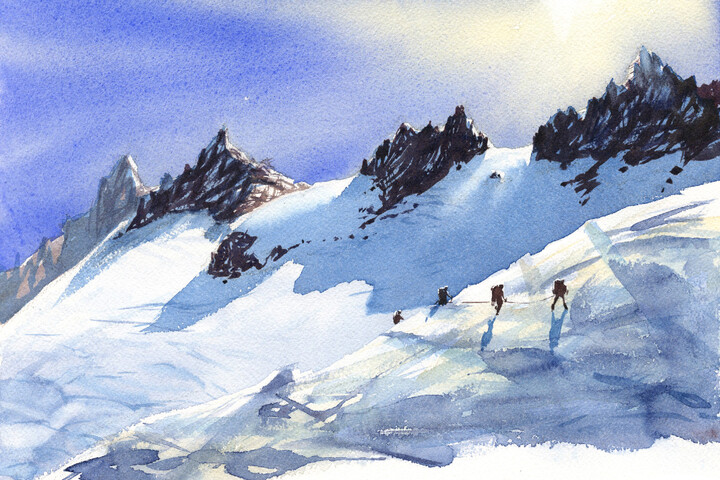 Glacier de la Girose : la plus haute zad d'Europe racontée en <span class="caps">BD</span>