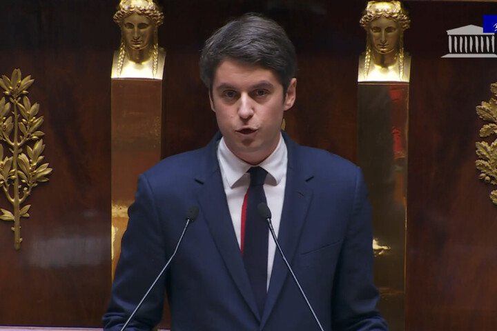 Pour Gabriel Attal, il faut faire «<small class="fine d-inline"> </small>rimer climat avec croissance<small class="fine d-inline"> </small>»