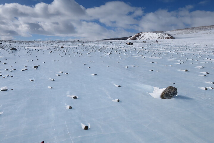 Les météorites disparaissent, englouties par le changement climatique