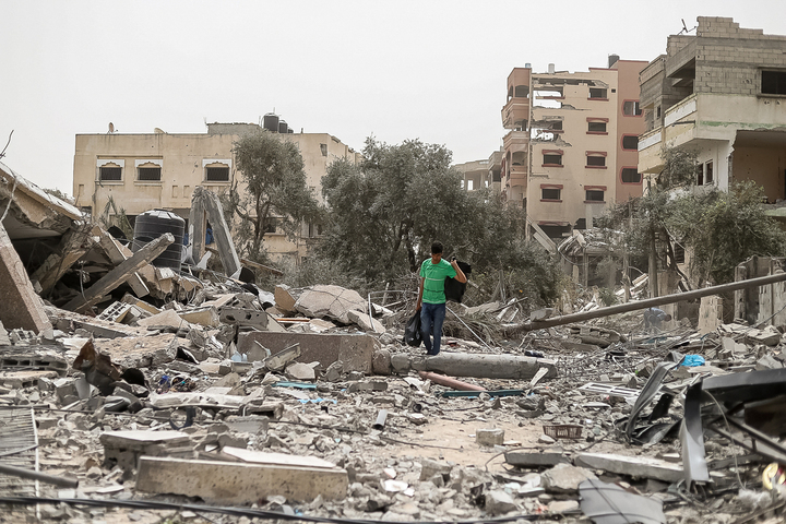 À Gaza, des activistes dénoncent un crime d'écocide