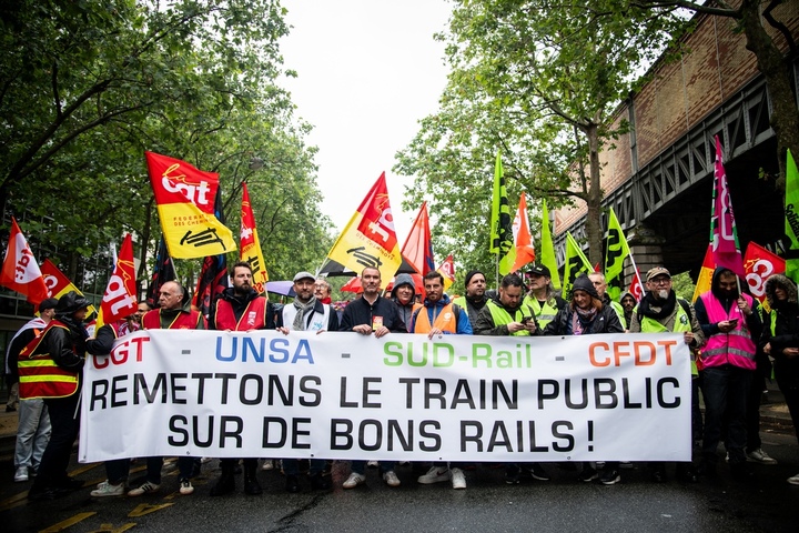 Cheminots, syndicats et écolos réunis pour sauver les trains de marchandises