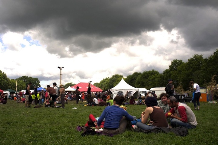 A Notre Dame des Landes, un week-end de partage et d'enthousiasme