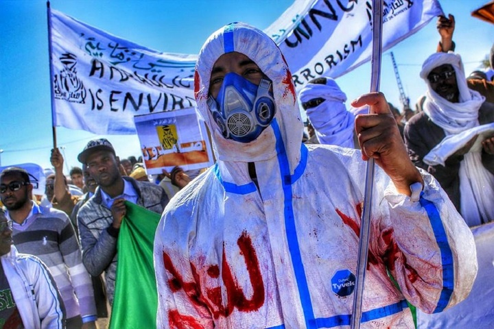 L'ombre des essais nucléaires plane sur la contestation du gaz de schiste en Algérie