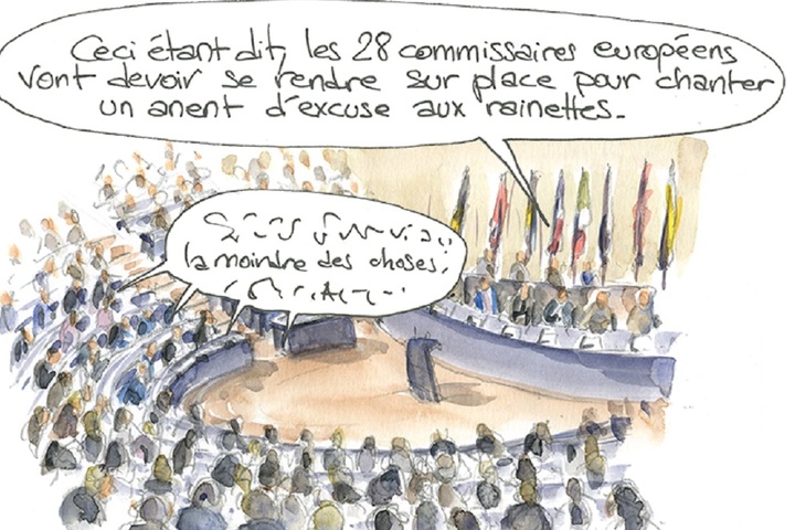 La Commission européenne présente ses excuses aux grenouilles d'Equateur