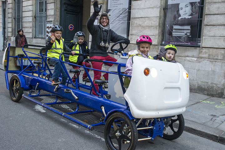 Aller à l'école en vélo, il n'y a rien de mieux