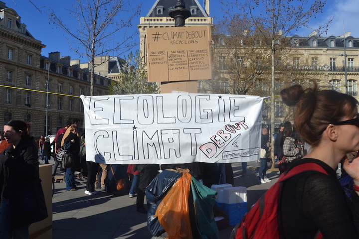 Le climat et l'écologie bien présents à Nuit debout