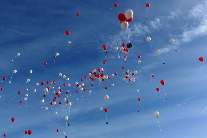 Un lâcher de ballons en bord de mer au mépris de la biodiversité