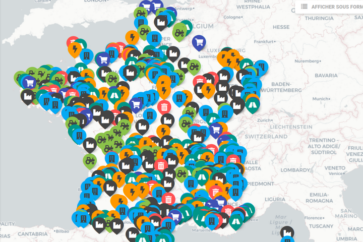 Y a-t-il une lutte écologiste près de chez vous<small class="fine d-inline"> </small>? Notre carte de France