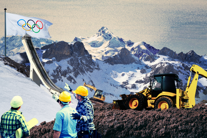 Forêts rasées, montagnes bétonnées : la vraie carte des <span class="caps">JO</span> 2030 dans les Alpes