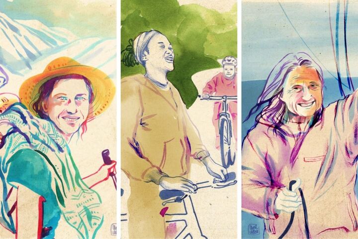 À vélo, à pied, à voile... Ils ont tenté l'aventure décarbonée