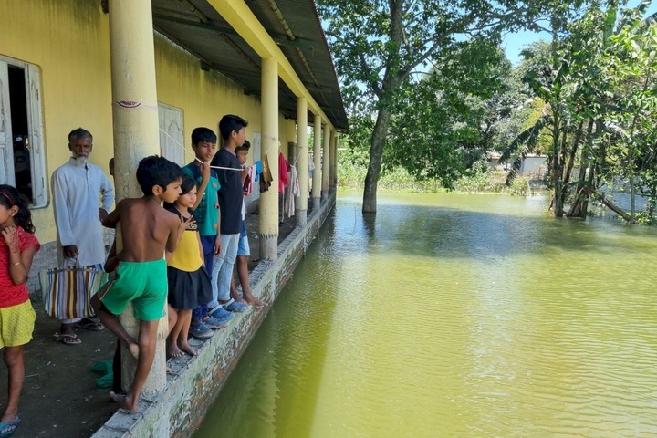 43,1 millions d'enfants déplacés à cause du changement climatique