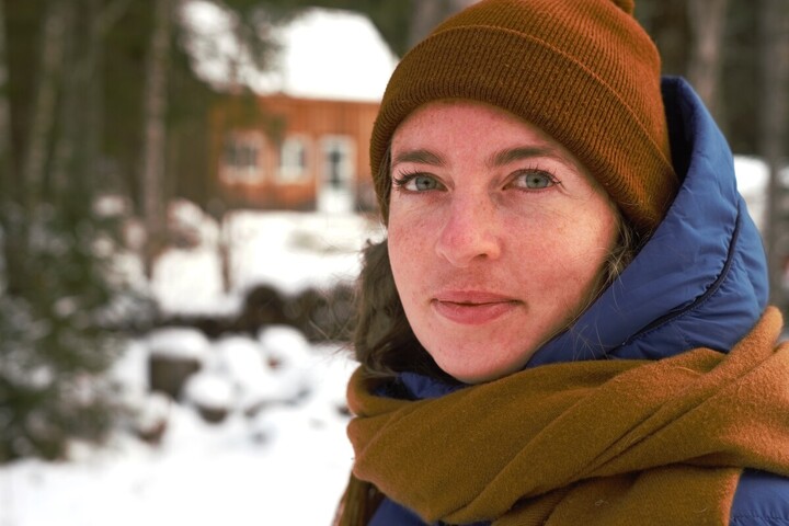 Dans la cabane de Gabrielle Filteau-Chiba, l'autrice écologiste de l'année