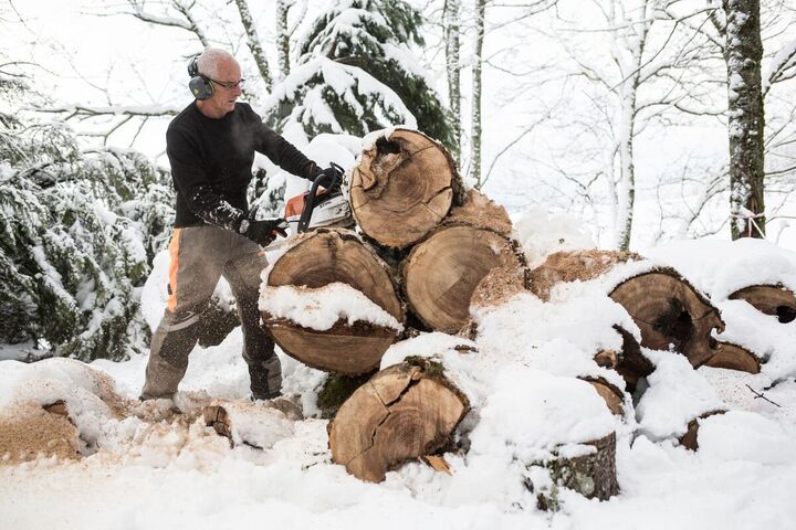 Ils récoltent du bois et le distribuent aux plus pauvres