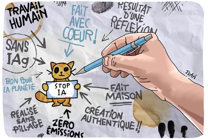 «<small class="fine d-inline"> </small>Il est temps de choisir son camp<small class="fine d-inline"> </small>» : plaidoyer pour un label «<small class="fine d-inline"> </small>sans <span class="caps">IA</span> générative<small class="fine d-inline"> </small>»