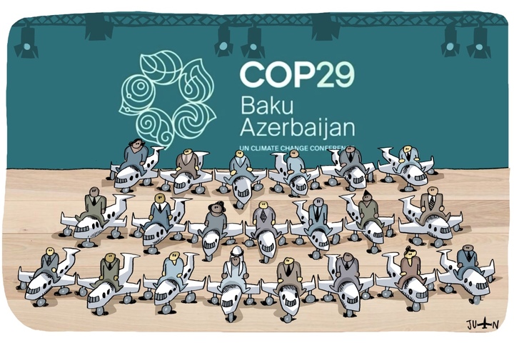 Les vols en jets privés explosent pendant la <span class="caps">COP29</span>