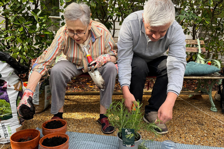 Le potager, remède à l'isolement des seniors
