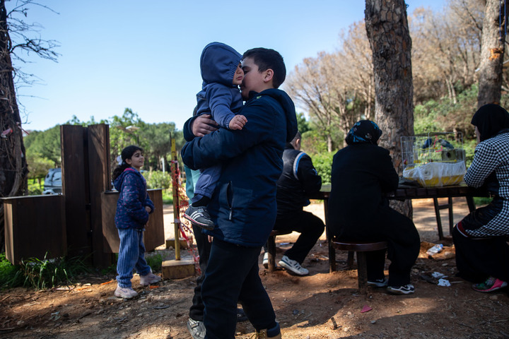 En pleine guerre, un parc sert de refuge au Liban : «<small class="fine d-inline"> </small>Nous savions que nous serions en sécurité ici<small class="fine d-inline"> </small>»