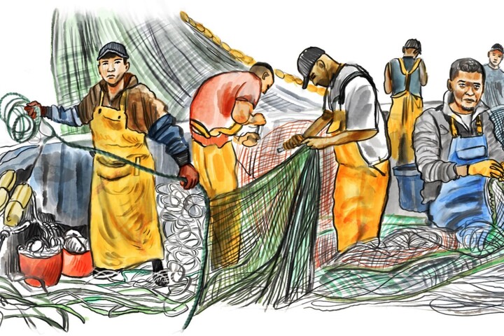 «<small class="fine d-inline"> </small>Ce n'est pas de l'esclavagisme<small class="fine d-inline"> </small>!<small class="fine d-inline"> </small>» En Bretagne, des patrons-pêcheurs embarquent des Indonésiens corvéables à merci