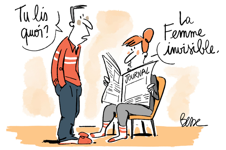 Sexisme dans les médias : environ 75<small class="fine d-inline"> </small>% des personnes mentionnées dans les articles sont des hommes
