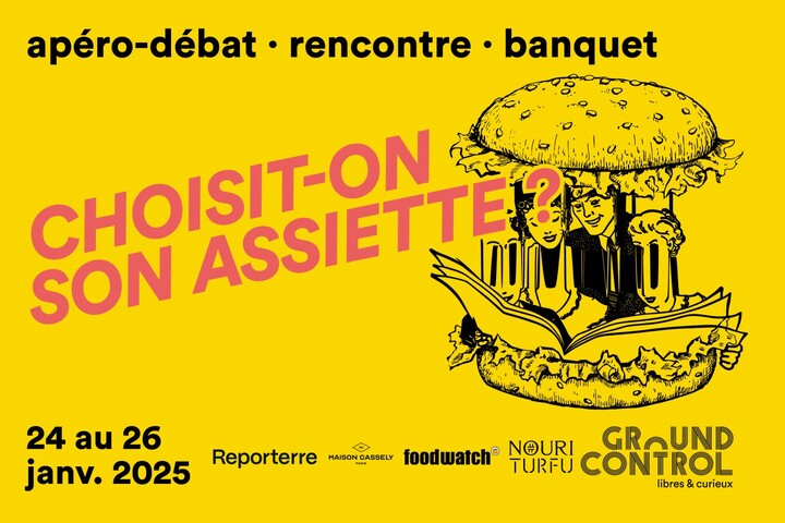 «<small class="fine d-inline"> </small>La Sécurité sociale de l'alimentation<small class="fine d-inline"> </small>», grand entretien de Reporterre, à Paris