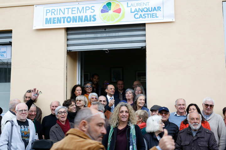 «<small class="fine d-inline"> </small>On ne doit pas baisser les bras<small class="fine d-inline"> </small>» : face à Louis Sarkozy et à l'extrême droite, la gauche s'unit à Menton