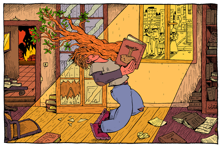 Découvrez «<small class="fine d-inline"> </small>Le ciel déraciné<small class="fine d-inline"> </small>», la fiction inédite de Sabrina Calvo pour Reporterre