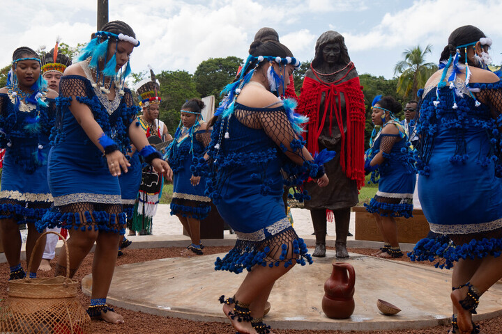 En Guyane, un mémorial rend hommage aux autochtones exhibés dans des «<small class="fine d-inline"> </small>zoos humains<small class="fine d-inline"> </small>»