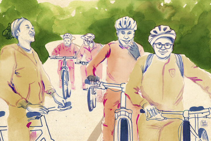 Ces collégiens de banlieue ont arpenté la Normandie à vélo