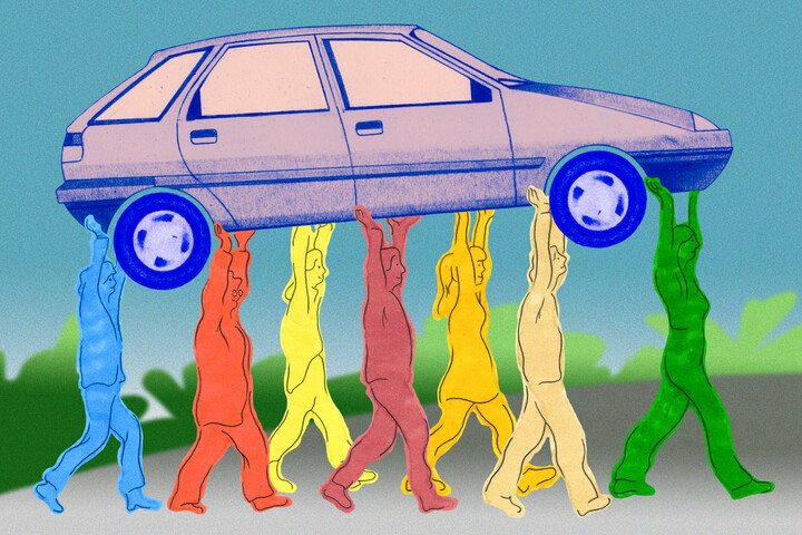 Entre voisins, ils se partagent une voiture, et ça marche<small class="fine d-inline"> </small>!