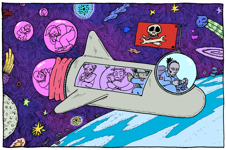 Découvrez «<small class="fine d-inline"> </small>Pirates<small class="fine d-inline"> </small>», la fiction inédite de Stéphane Servant pour Reporterre