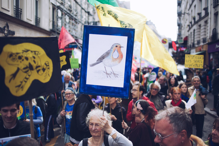 «<small class="fine d-inline"> </small>Votre politique nous tue<small class="fine d-inline"> </small>» : 2 500 personnes défilent à Paris contre les pesticides
