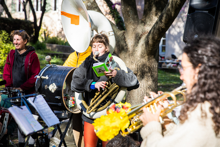 Virée avec les Oiselles, l'orchestre féministe à vélo