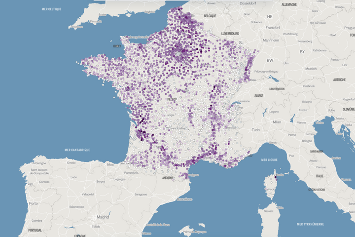Votre école est-elle exposée aux pesticides<small class="fine d-inline"> </small>? Consultez cette carte du «<small class="fine d-inline"> </small>Monde<small class="fine d-inline"> </small>»