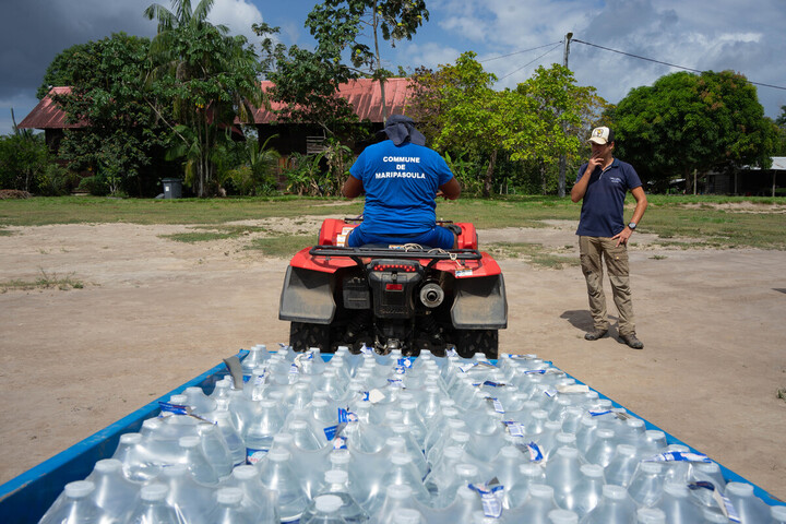 En Guyane, les Amérindiens face au manque d'eau 