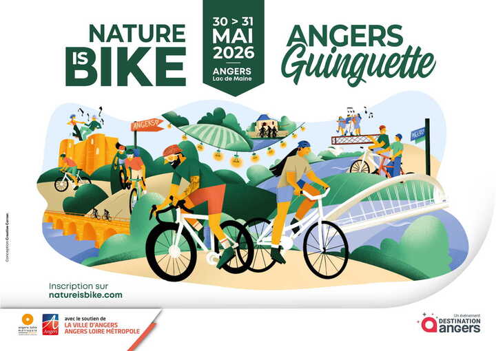 «<small class="fine d-inline"> </small>Festival du gravel et de la découverte à vélo<small class="fine d-inline"> </small>», à Angers (Maine-et-Loire)