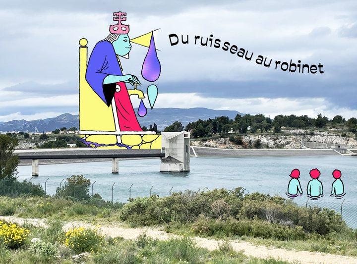 La Grande Balade de l'eau, à Marseille (Bouches-du-Rhône)