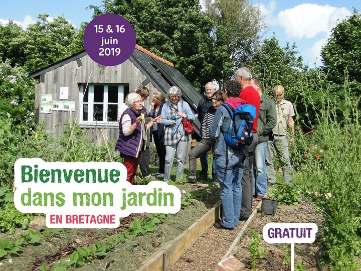 «<small class="fine d-inline"> </small>Bienvenue dans mon jardin<small class="fine d-inline"> </small>», en Bretagne