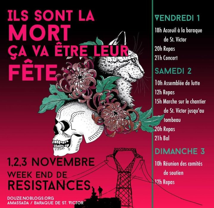  Amassada : grand weekend de résistance, à Saint Victor-et-Melvieu (Aveyron)