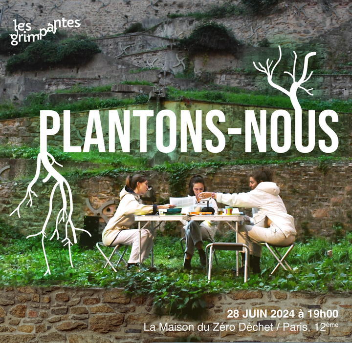 «<small class="fine d-inline"> </small>Plantons-nous<small class="fine d-inline"> </small>», spectacle sur l'écologie, à Paris