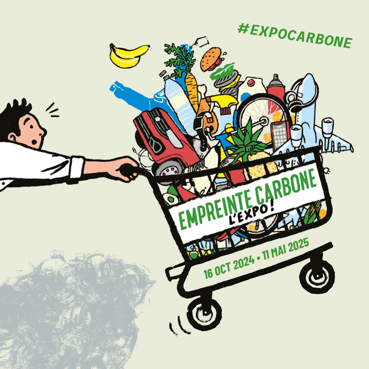 «<small class="fine d-inline"> </small>Empreinte carbone, l'expo<small class="fine d-inline"> </small>!<small class="fine d-inline"> </small>», visite guidée, à Paris