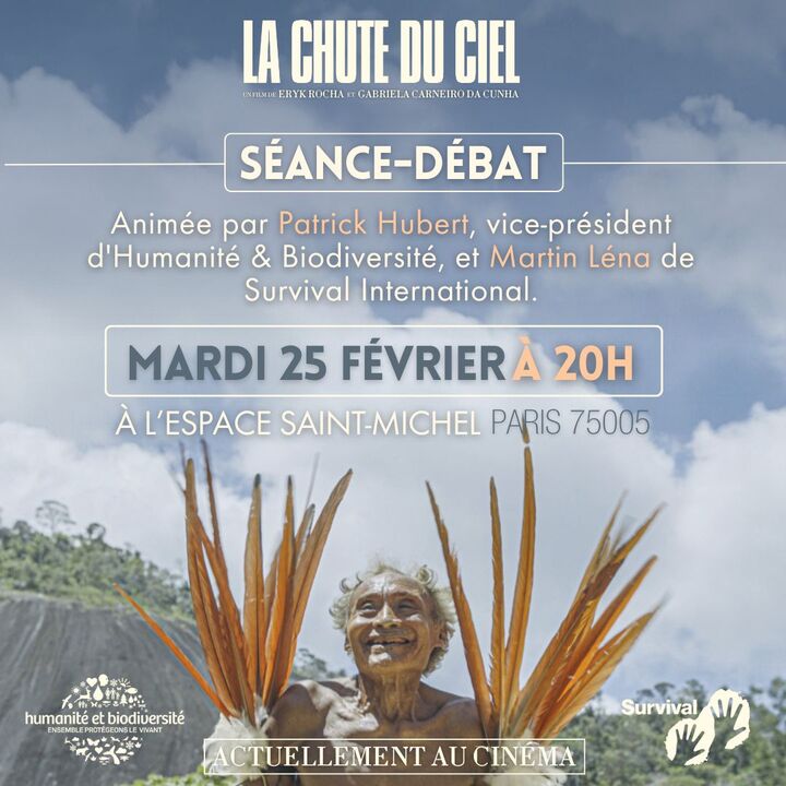 «<small class="fine d-inline"> </small>La Chute du Ciel<small class="fine d-inline"> </small>», ciné-débat à Paris