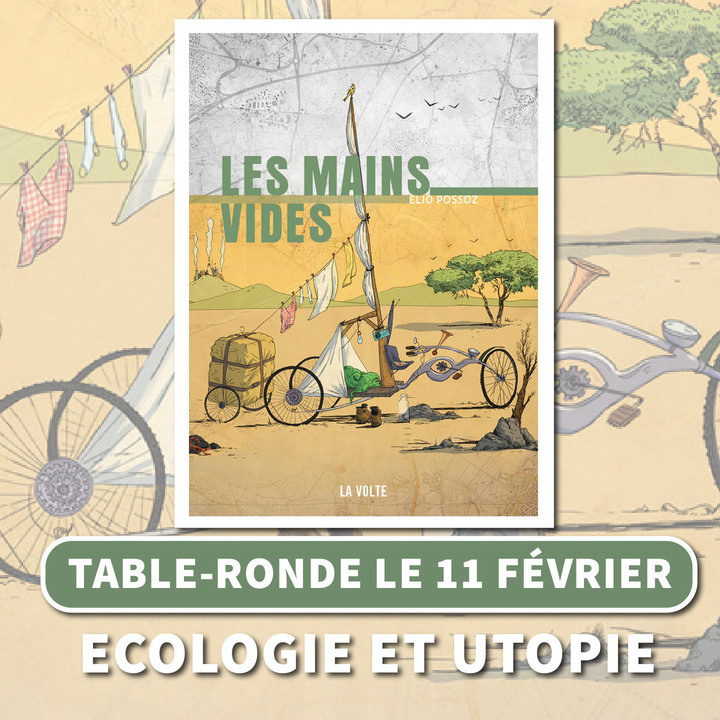 «<small class="fine d-inline"> </small>Utopie, science-fiction et écologie<small class="fine d-inline"> </small>», table ronde à Paris