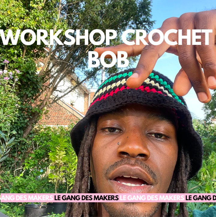  Atelier création d'un bob en crochet, à Paris