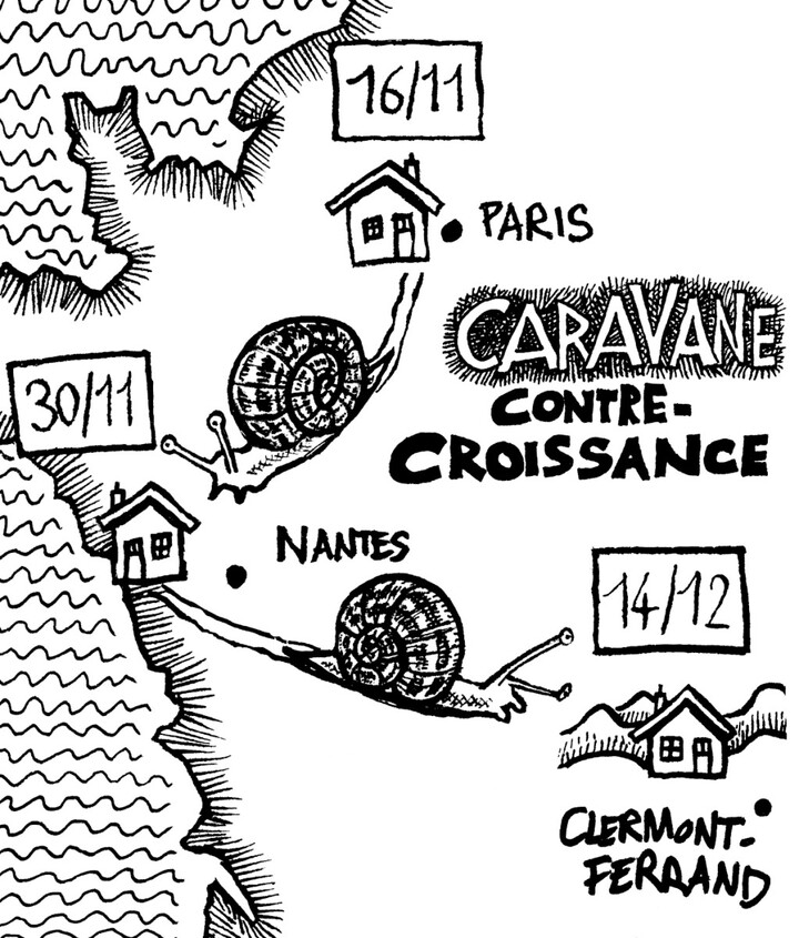 Caravane contre-croissance, étape de Paris